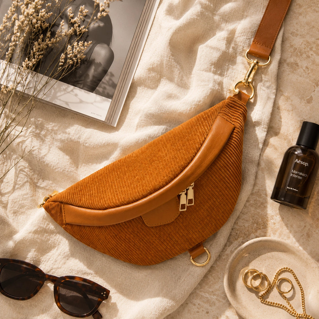 Packshot premium flatlay