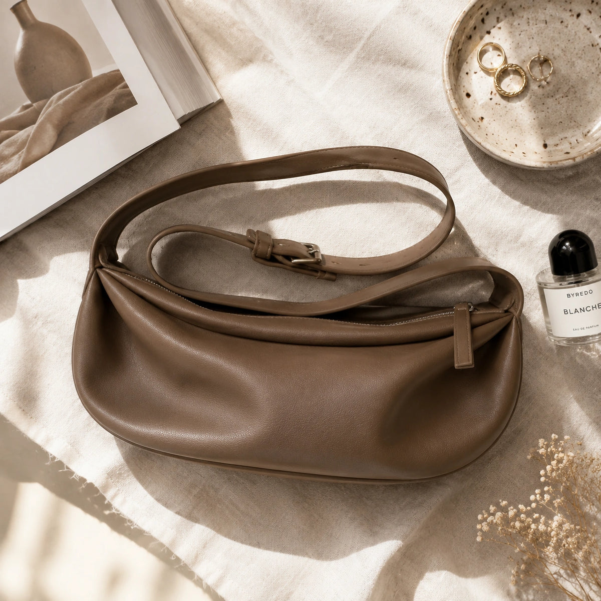 Packshot premium flatlay