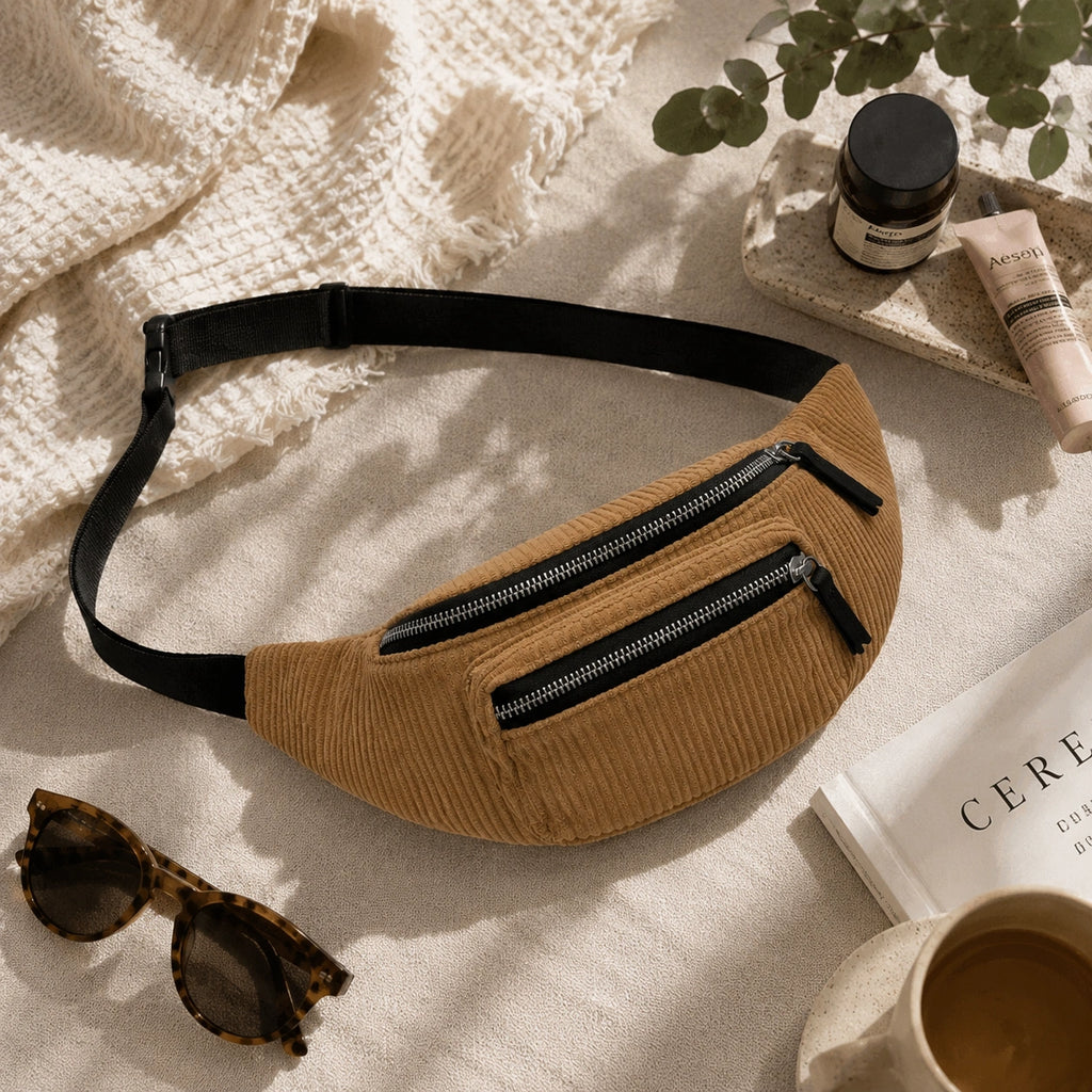 Packshot premium flatlay