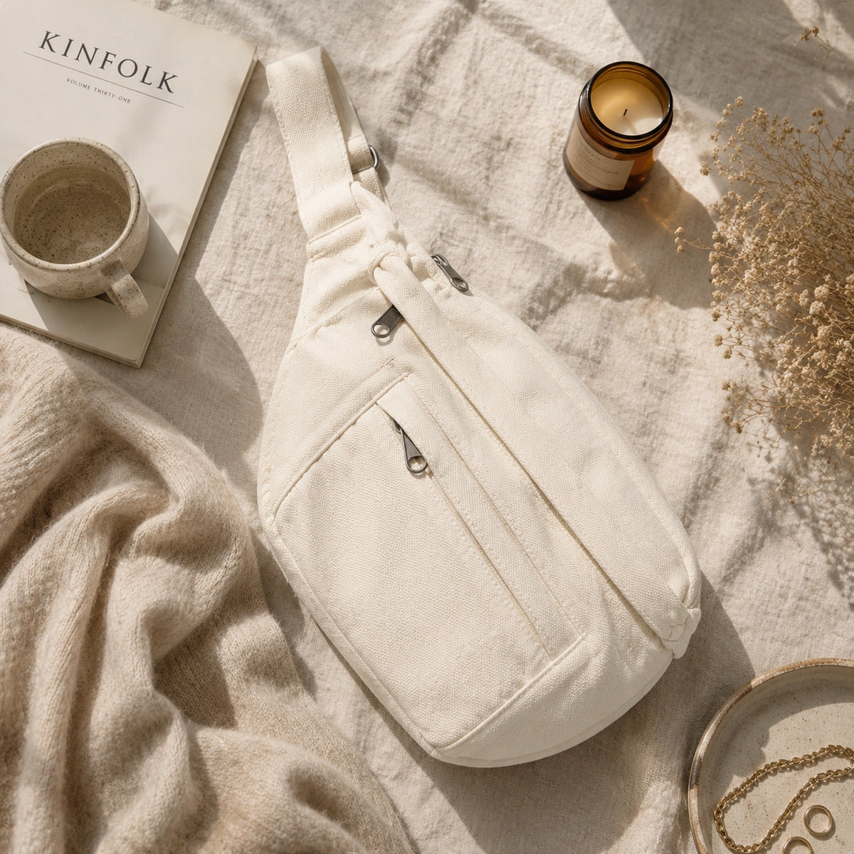 Packshot premium flatlay