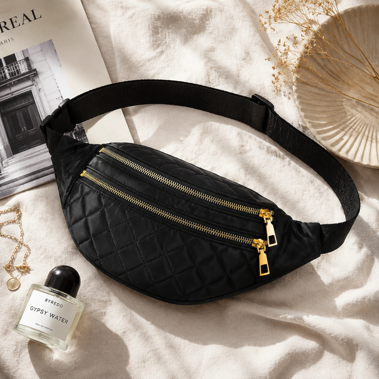 Packshot premium flatlay