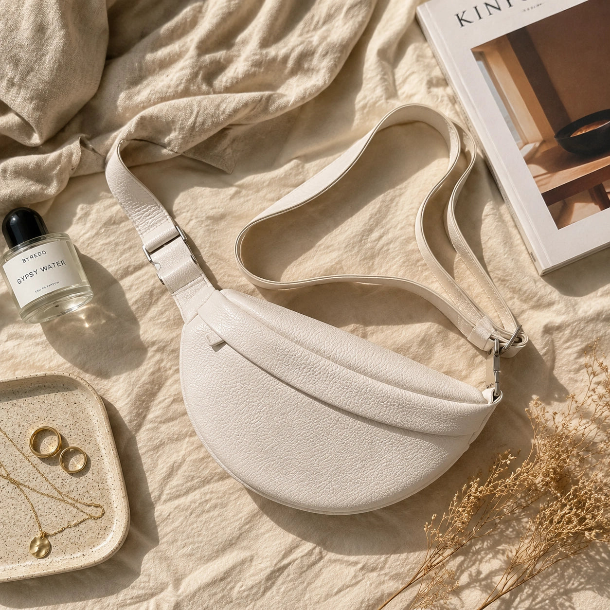 Packshot premium flatlay