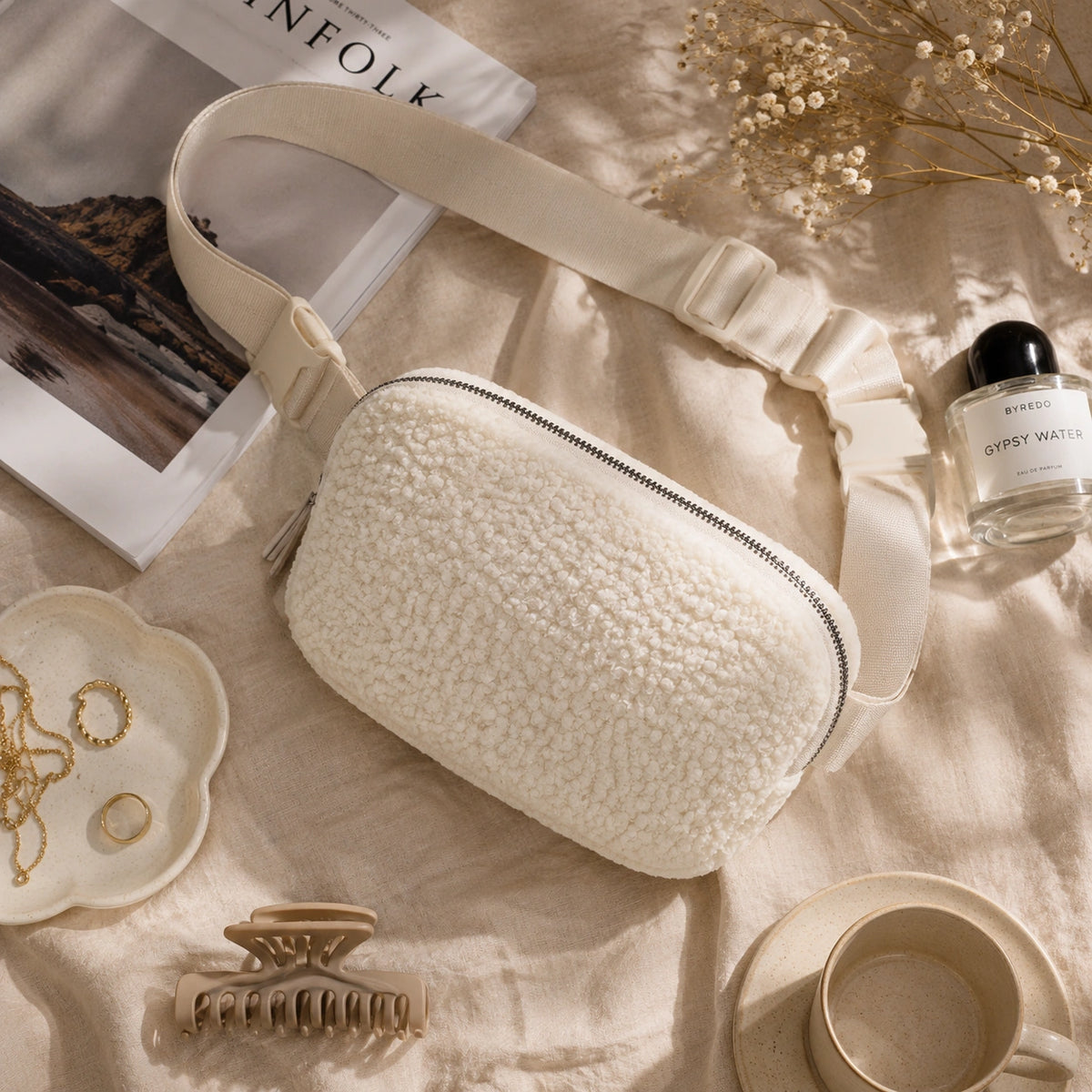 Packshot premium flatlay