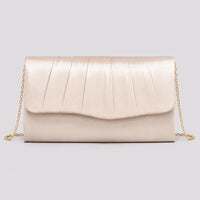 Pochette plissée — Clothilde Champagne, vue de face