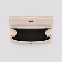 Pochette plissée — Clothilde Champagne, vue ouverte de dessus