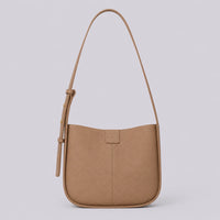 Sac bandoulière Camel — Aveline, vue de face — ENNA PARIS