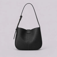Sac bandoulière Noir — Aveline, vue de face — ENNA PARIS