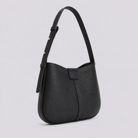 Sac bandoulière Noir — Aveline, vue de profil — ENNA PARIS