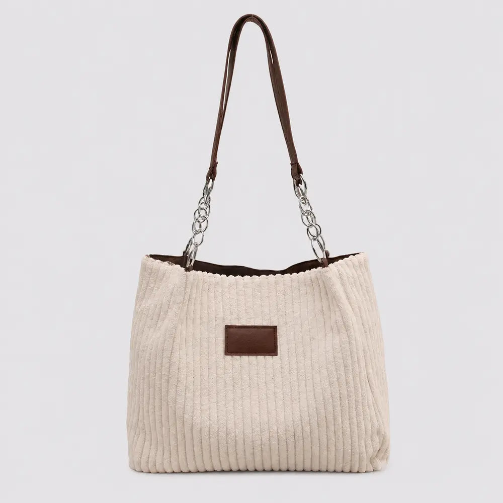 Sac à main Daphné Beige, vue de face