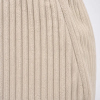 Sac à main Daphné Beige, zoom sur le velours côtelé