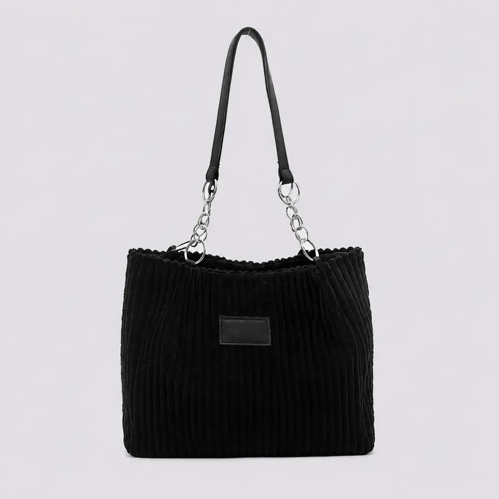Sac à main Daphné Noir, vue de face