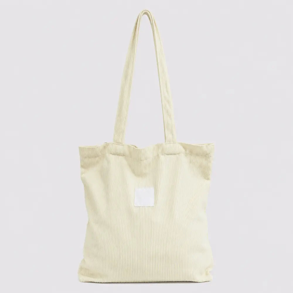 Sac cabas Mélina Crème, vue de face