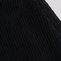 Sac cabas Mélina Noir, zoom sur le velours côtelé