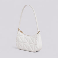Petit sac à main Blanc — Mélusine, vue de profil — ENNA PARIS