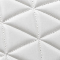 Petit sac à main Blanc — Mélusine, zoom matière — ENNA PARIS