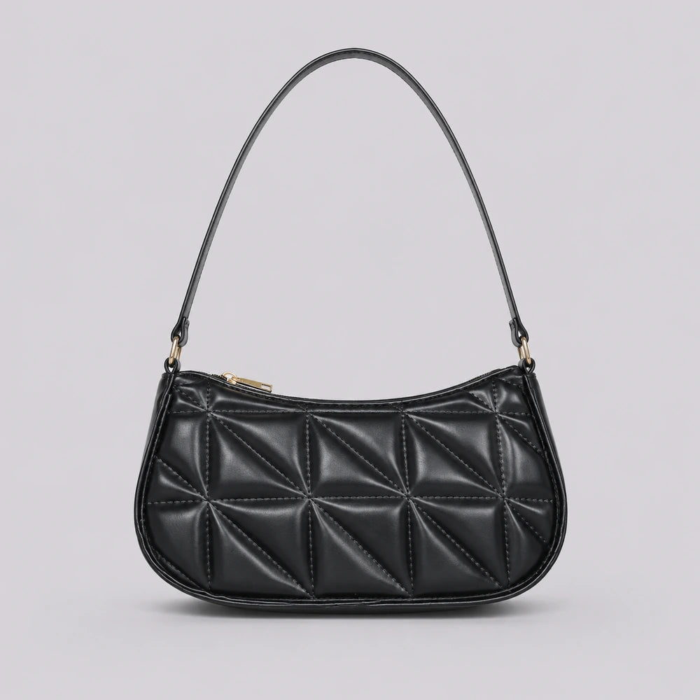Petit sac à main Noir — Mélusine, vue de face — ENNA PARIS