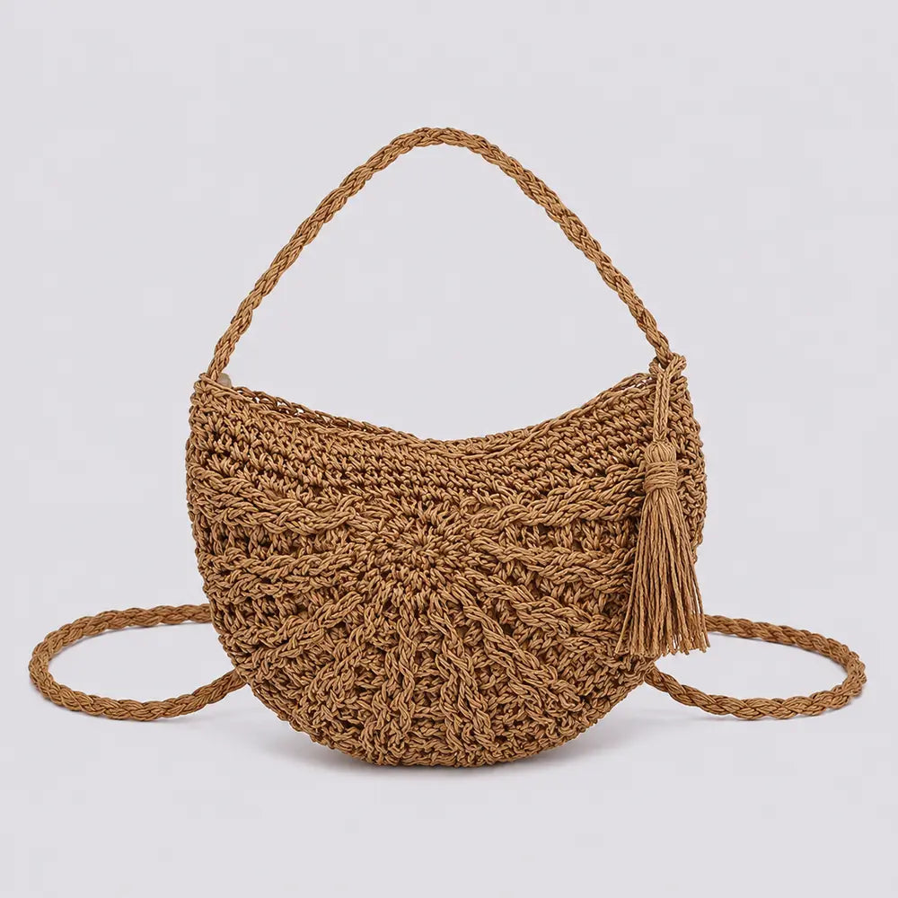Petit sac à main Marron — Esmée, vue de face
