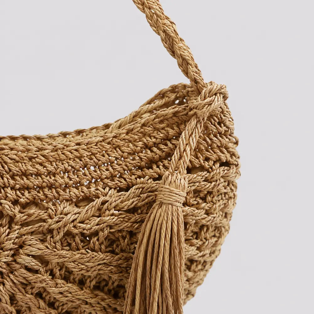 Petit sac à main Marron — Esmée, zoom sur le détail distinctif