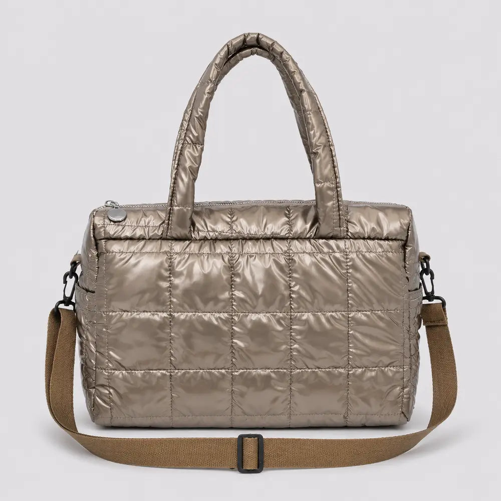 Sac cabas Eulalie champagne, vue de face