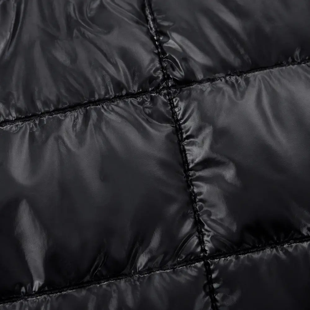 Sac cabas Eulalie noir, zoom sur la matière