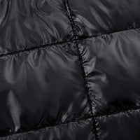 Sac cabas Eulalie noir, zoom sur la matière