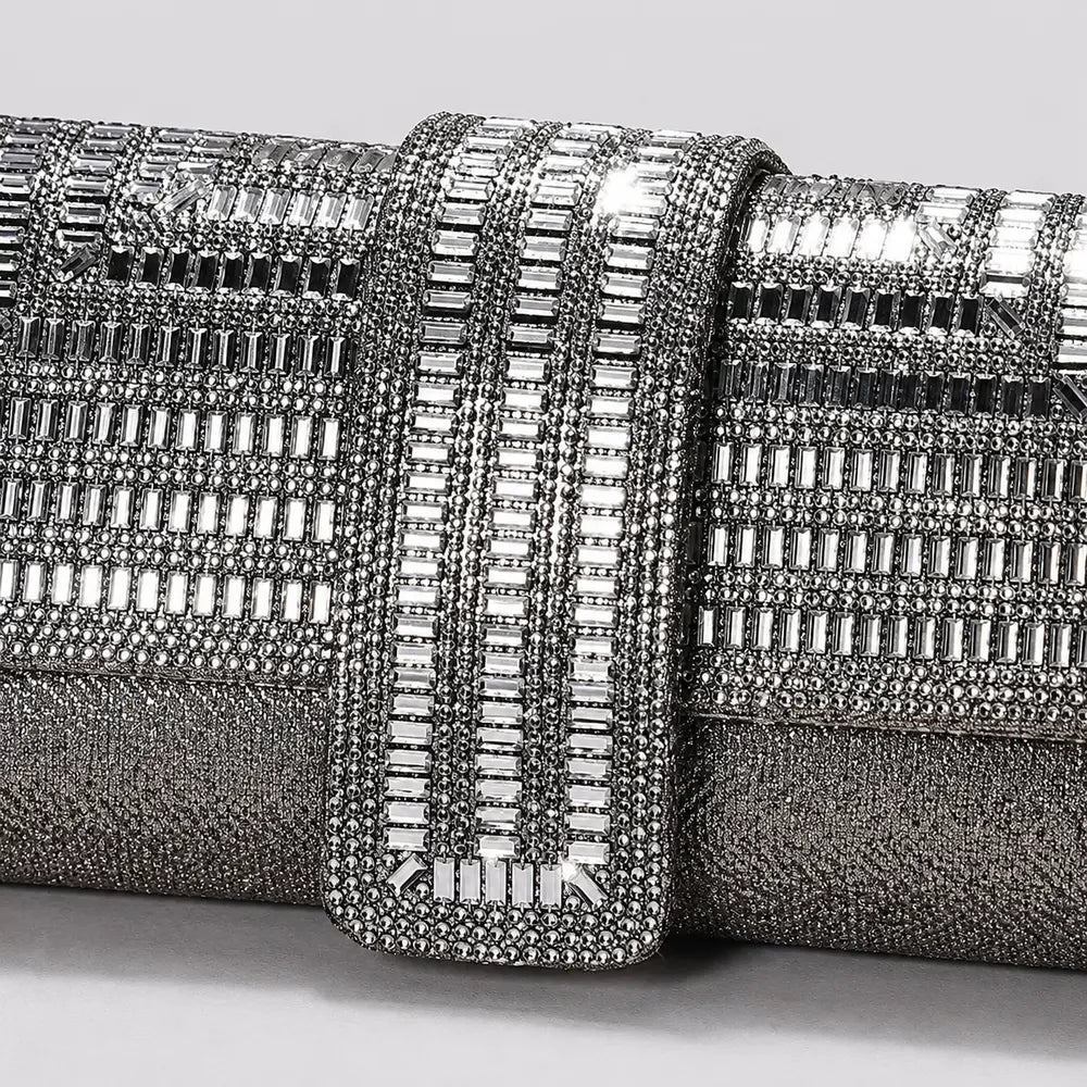 Pochette de soirée — Isaline Argenté, zoom détail distinctif