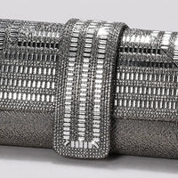 Pochette de soirée — Isaline Argenté, zoom détail distinctif