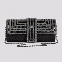 Pochette de soirée — Isaline Noir, vue de face