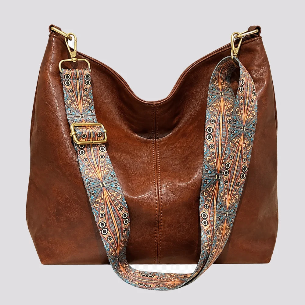 Sac à main Marron — Margaux, vue de face
