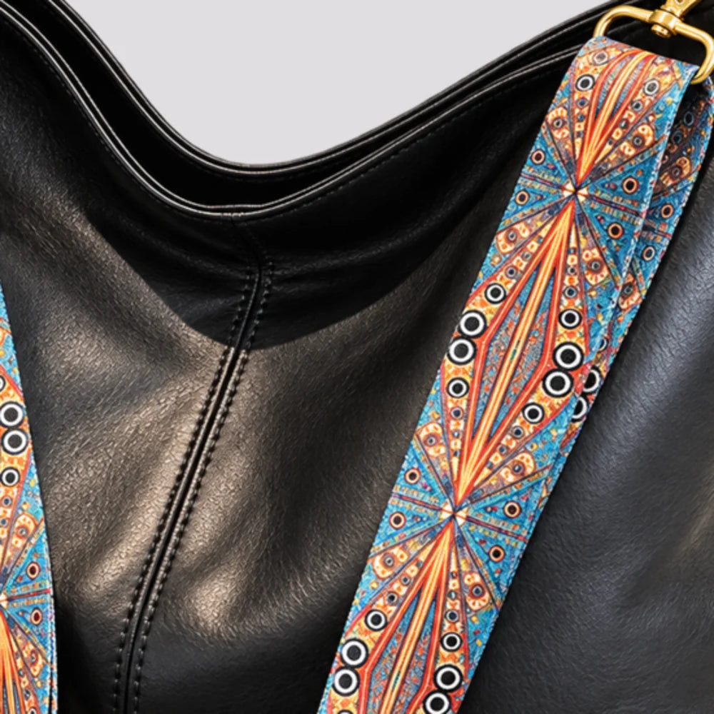 Sac à main Noir — Margaux, zoom sur le détail distinctif