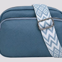 Petit sac à main Bleu — Mylène, zoom sur la matière