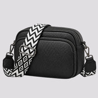 Petit sac à main Noir — Mylène, vue trois-quarts