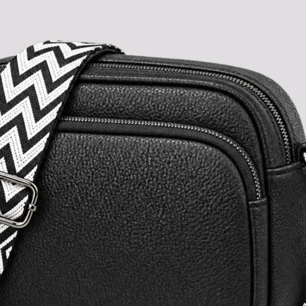 Petit sac à main Noir — Mylène, zoom sur le détail distinctif