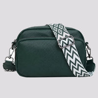 Petit sac à main Vert foncé — Mylène, vue de face