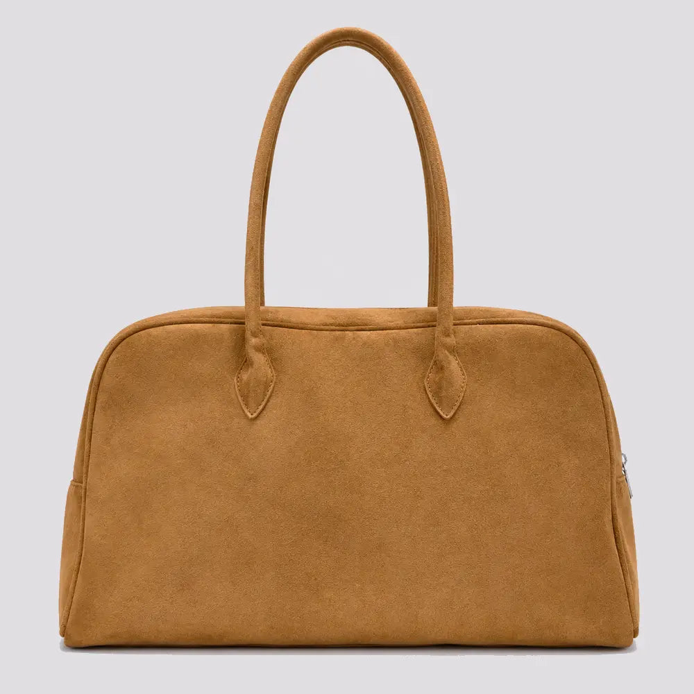 Sac à main Camel — Ombeline, vue de face