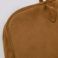 Sac à main Camel — Ombeline, zoom sur la matière