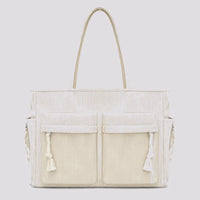 Sac à main Ivoire — Cléophée, vue de face