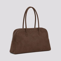 Sac à main Marron — Ombeline, vue trois-quarts