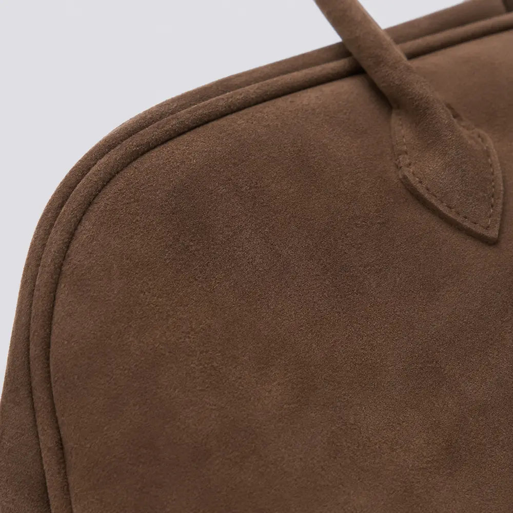 Sac à main Marron — Ombeline, zoom sur la matière