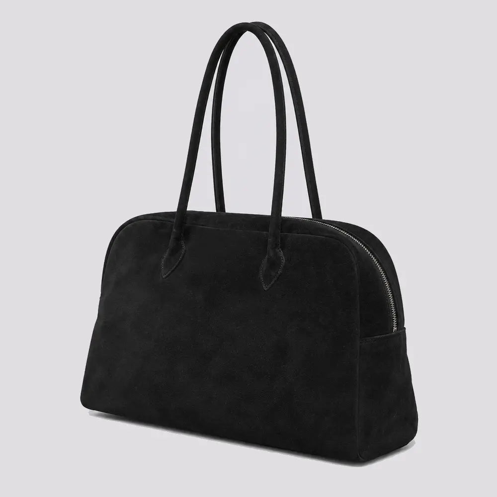 Sac à main Noir — Ombeline, vue trois-quarts
