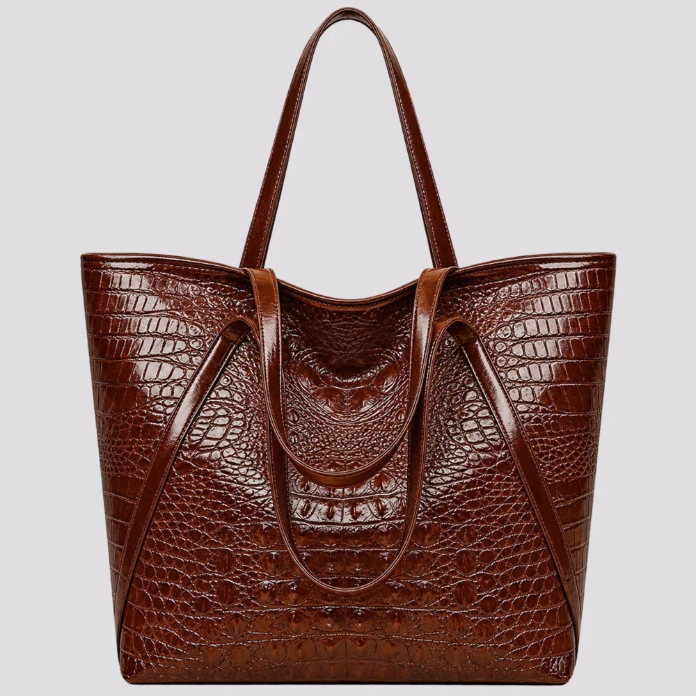 Sac à main Marron — Arielle, vue de face