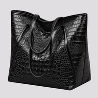 Sac à main Noir — Arielle, vue trois-quarts