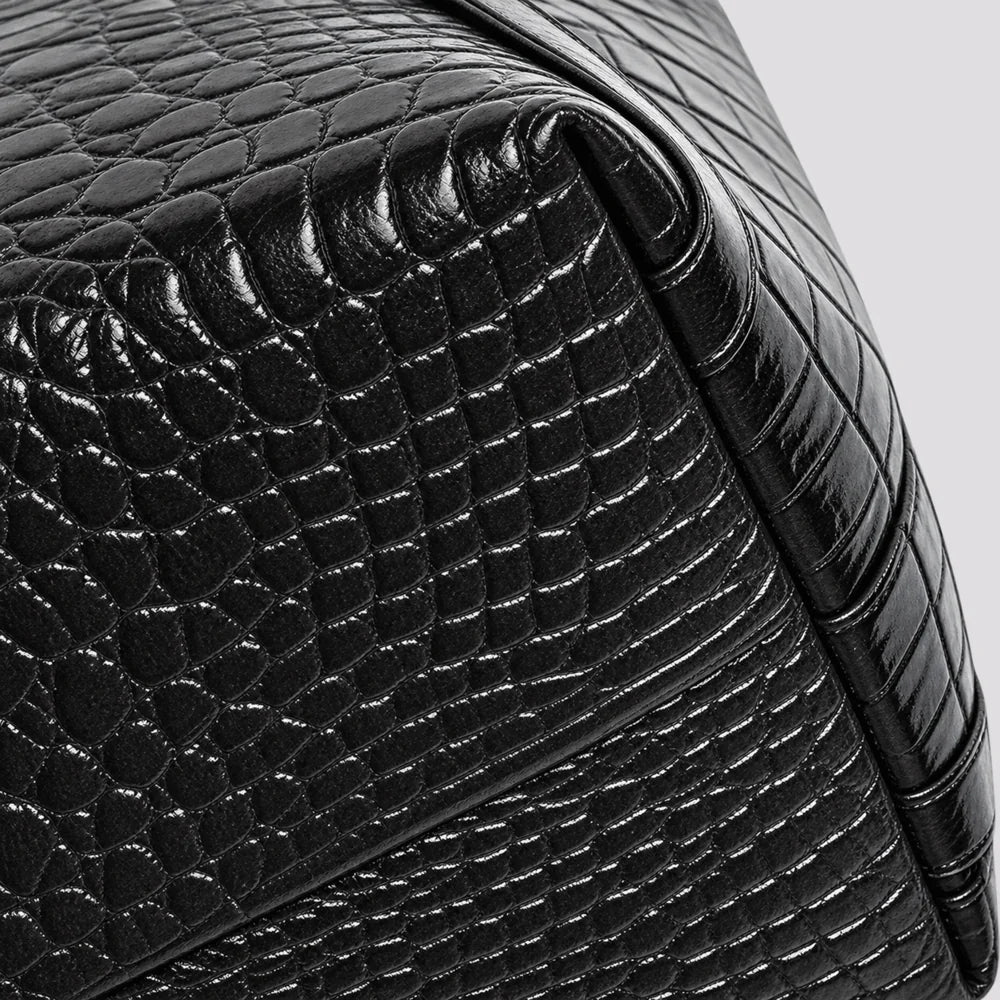 Sac à main Noir — Arielle, zoom sur la matière